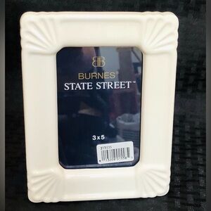 2 Burnes State Street White Photo Frames, New In Box